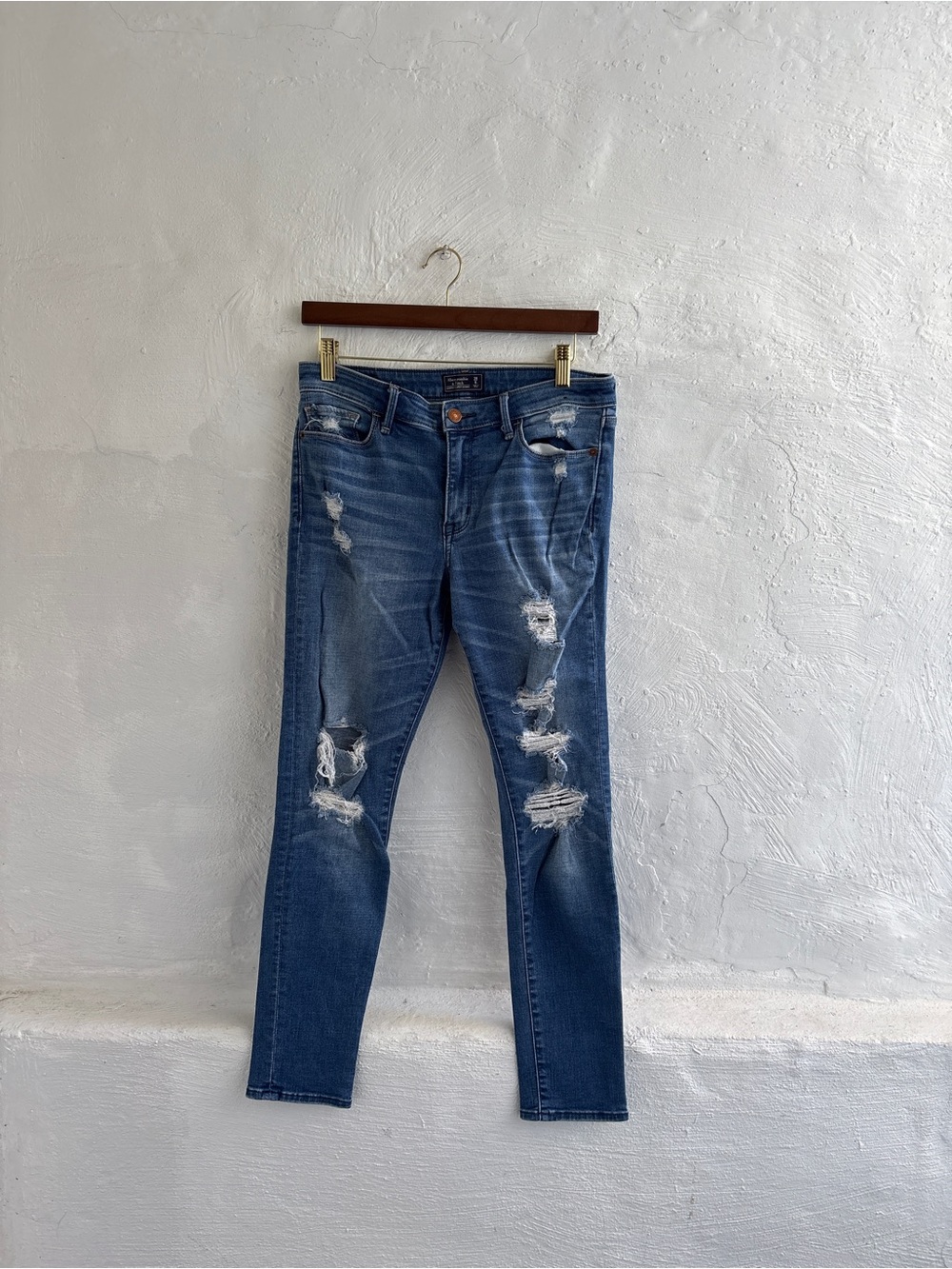 Abercrombie & Fitch Harper Super Skinny Ankle Jeans
